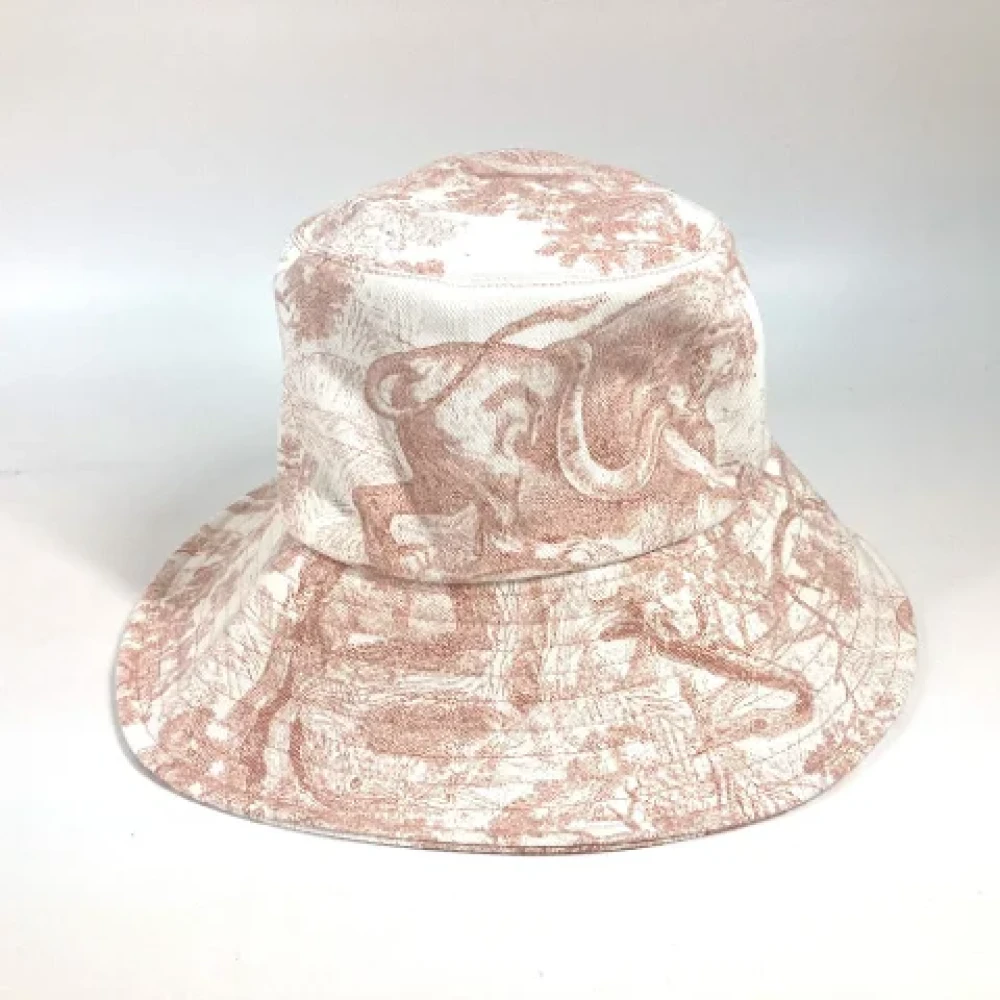 Dior Vintage Pre-owned Cotton hats Pink Dames