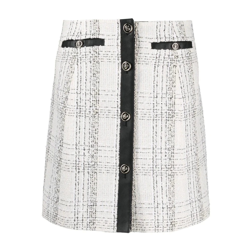Salvatore Ferragamo Multicolor Textiel Rok 743 522 White Dames