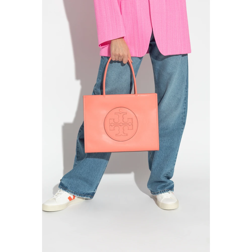 TORY BURCH Ella Bio Kleine Shopper Tas Pink Dames