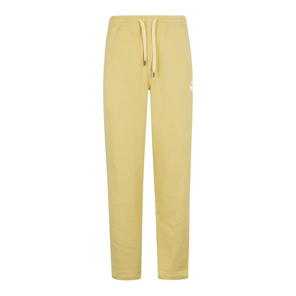Isabel Marant Men's Yellow Straight Trousers, Xs, Mailesco Trousers