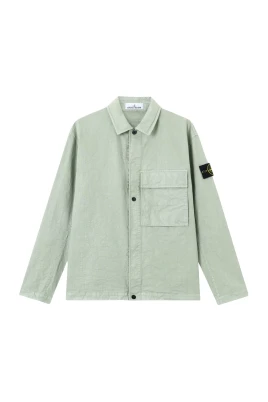 -Look Nylon Panama-TC Overshirt