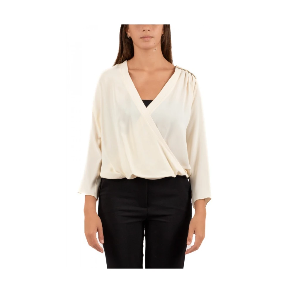 Hanita Damesblouse Beige Dames