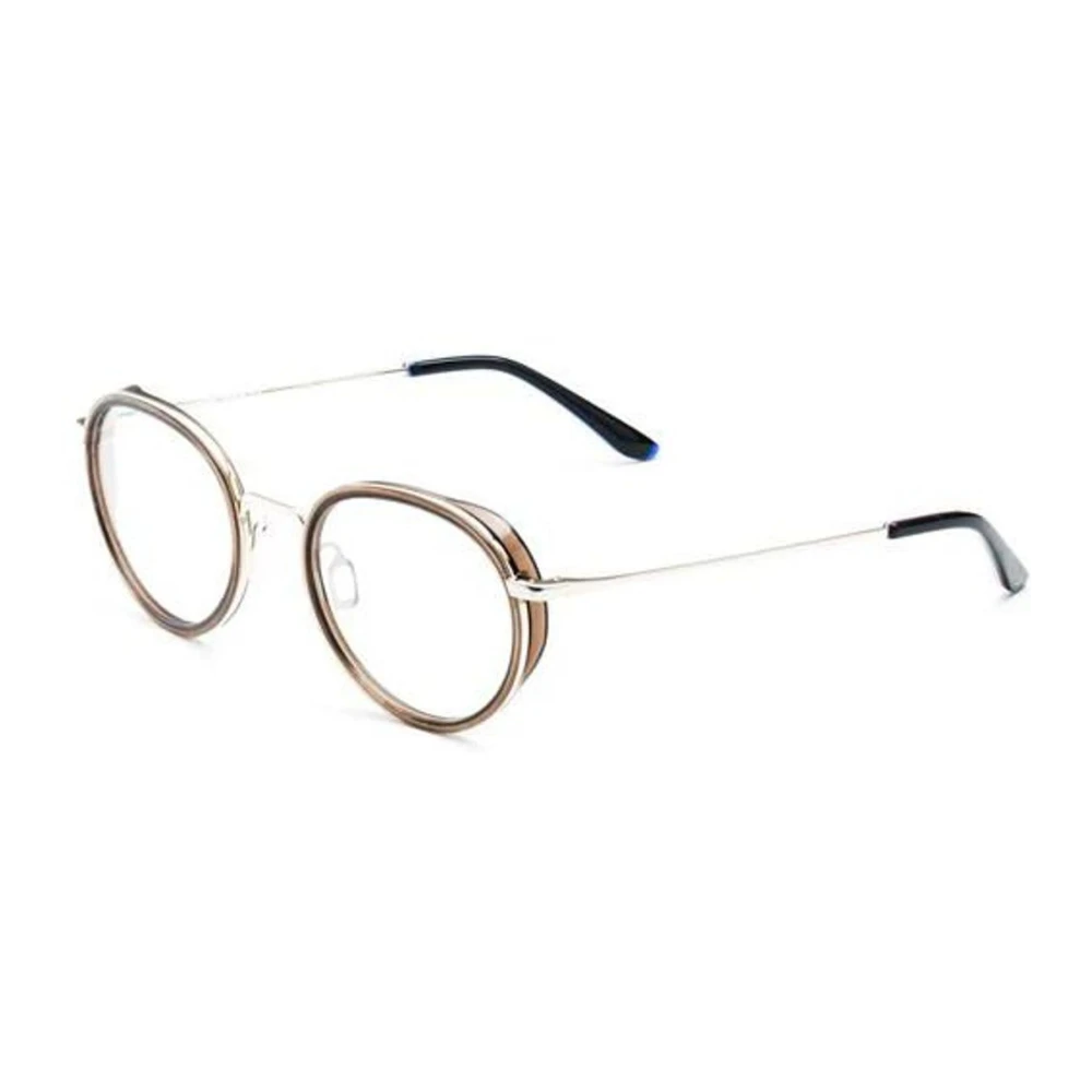 Vuarnet Brun Optique Clip-On Glasögon Rostfritt Stål Brown, Herr