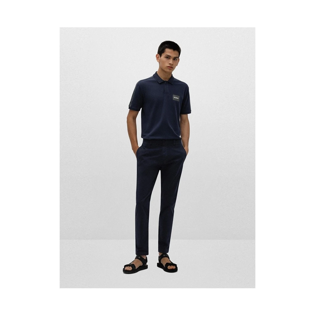 Hugo Boss Stijlvolle Herenbroeken Blue Heren