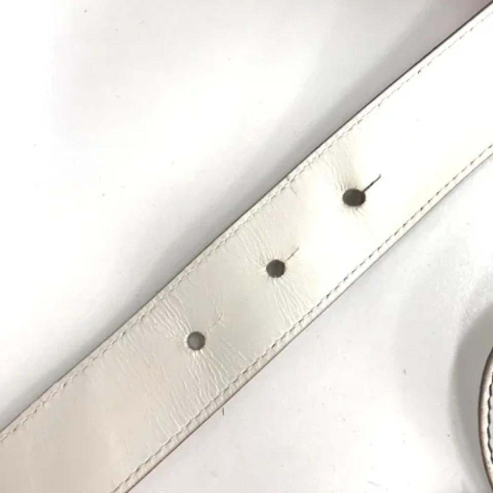 Dior Vintage Pre-owned Leather dior-bags White Dames