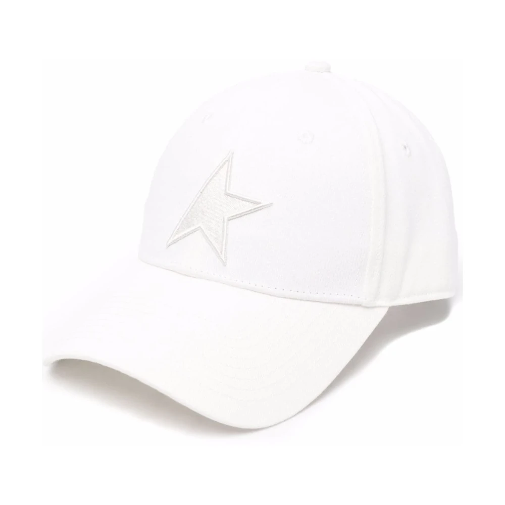 Golden Goose Uomo Bianco Star Baseball Cap