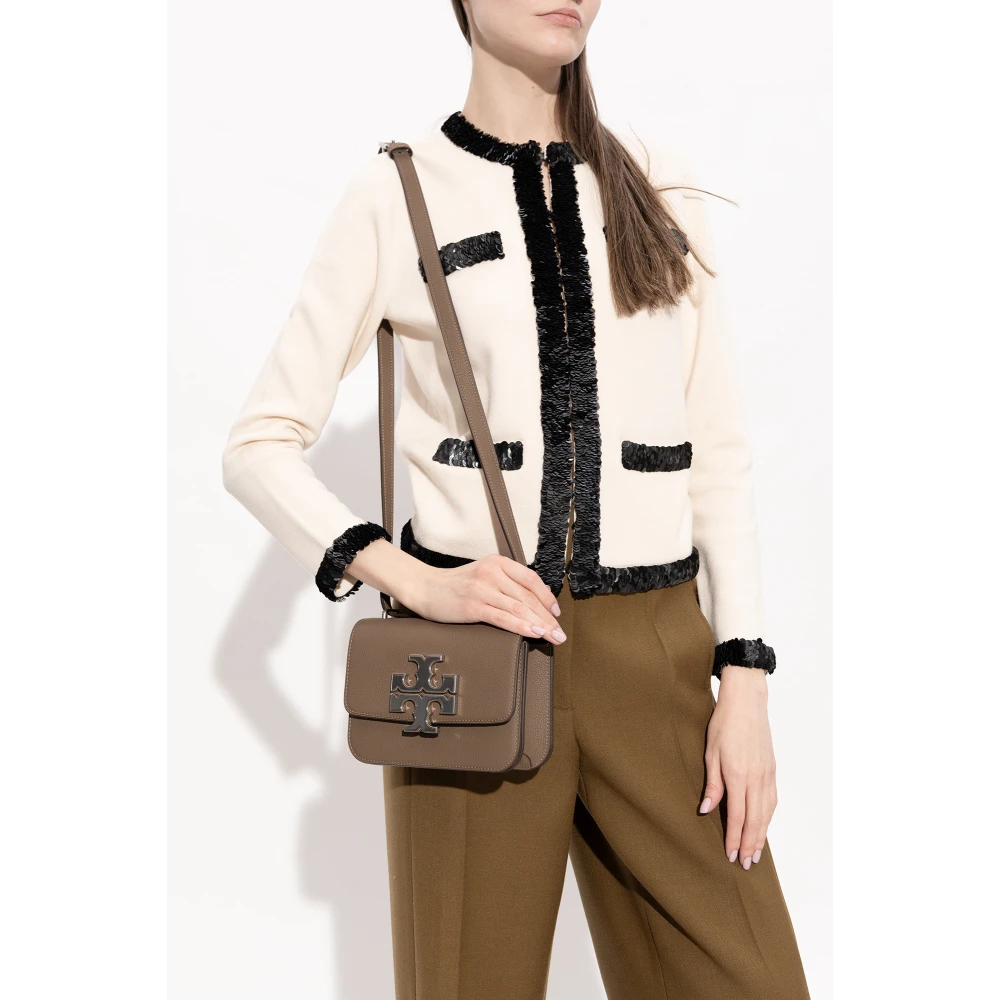 TORY BURCH Eleanor Kleine schoudertas Brown Dames