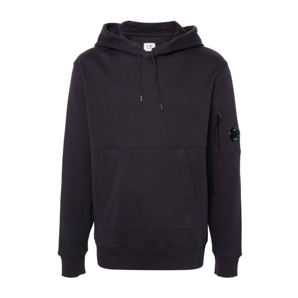 C.P. Company Blauwe Trui met Capuchon en Details Blue Heren