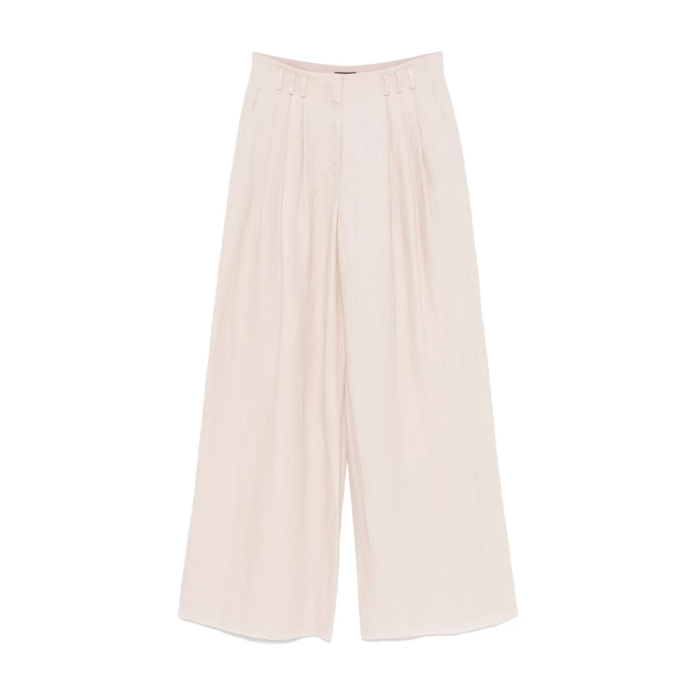 Trousers > Wide Trousers - - Giorgio Armani - Modalova