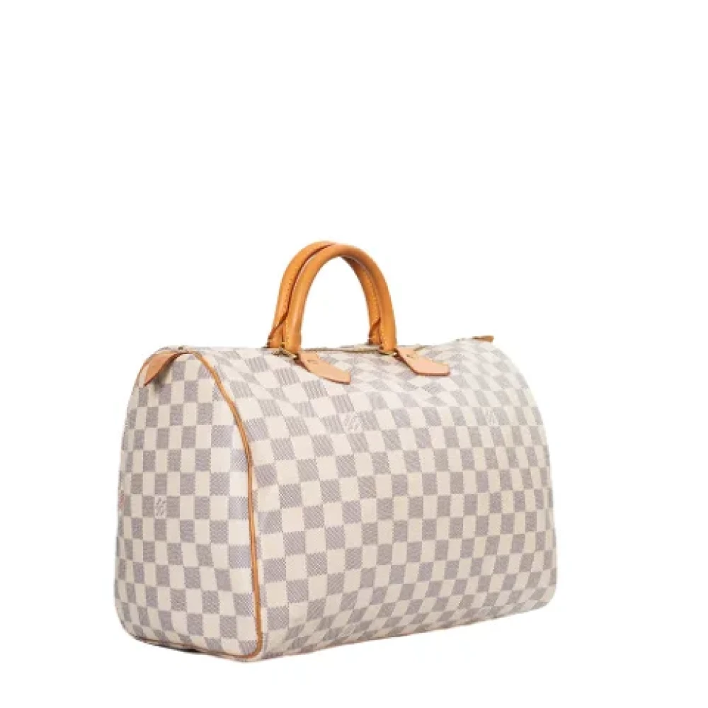 Louis Vuitton Vintage Pre-owned Canvas handbags Blue Dames