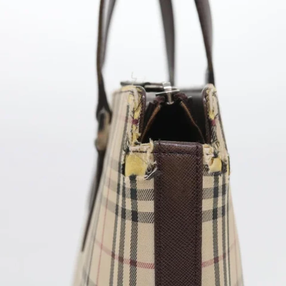 Burberry Vintage Pre-owned Nylon totes Beige Dames