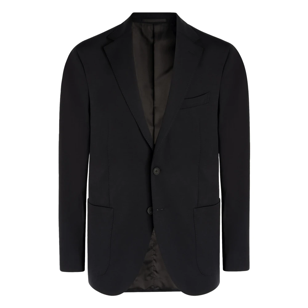 Boggi Milano Hombre Negro Chaquetas, Talla: Xl