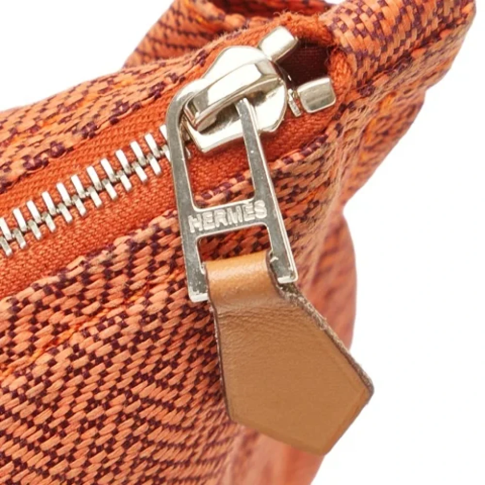 Hermès Vintage Pre-owned Fabric handbags Orange Dames