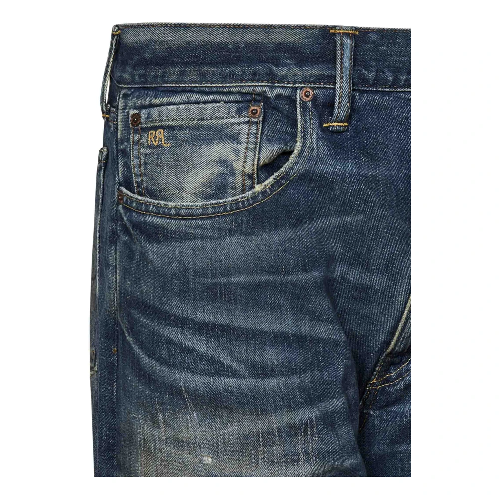 Ralph Lauren RRL Jeans Blauw Blue Heren