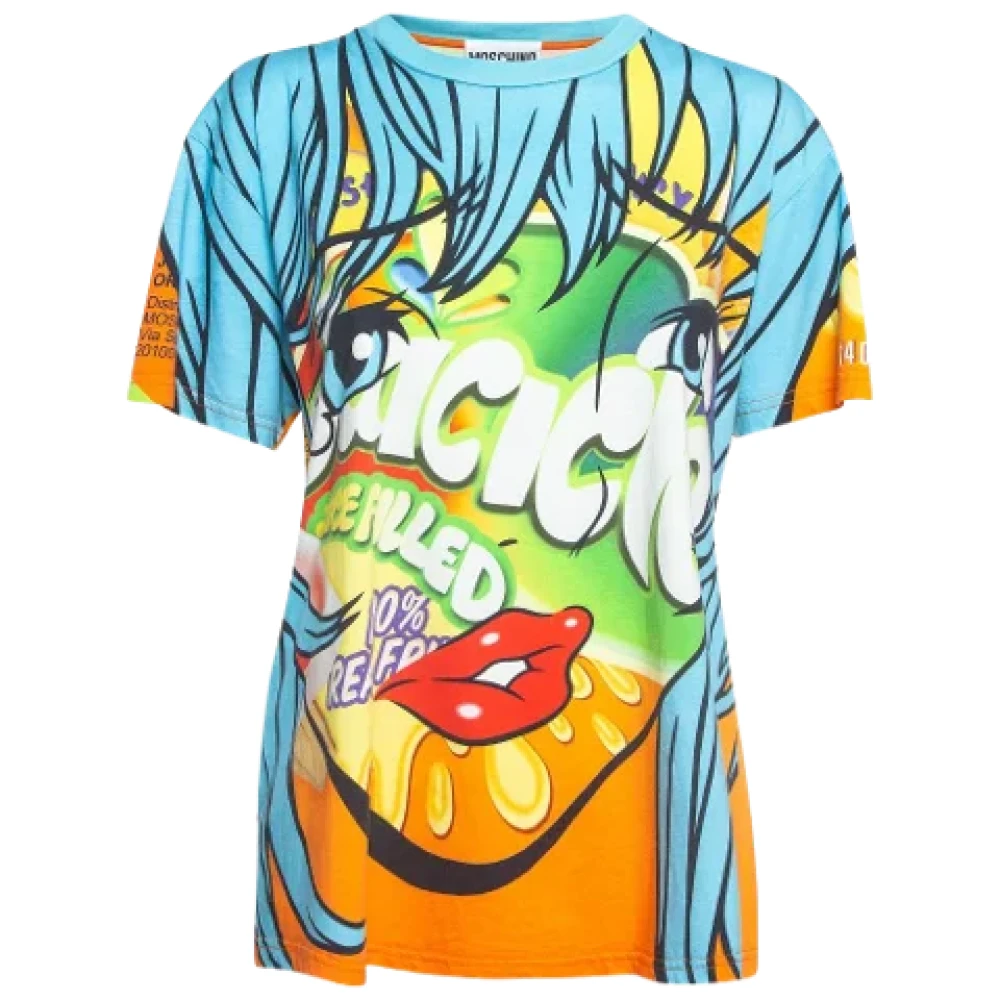 Moschino Pre-Owned Pre-owned Cotton tops Multicolor Dames