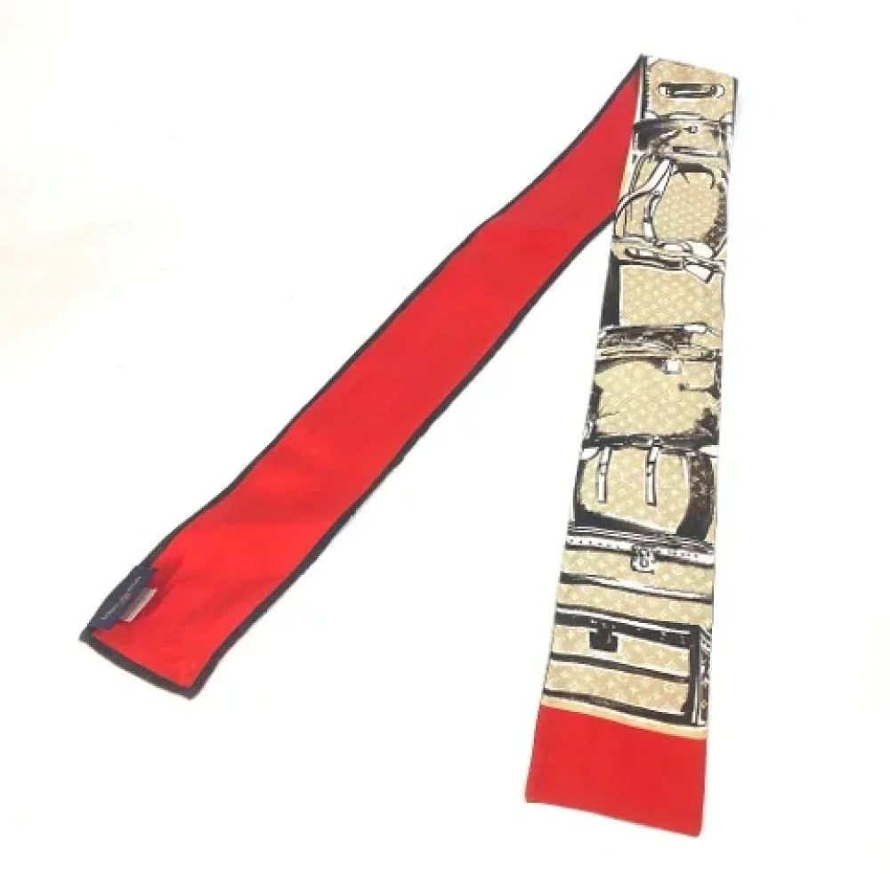 Louis Vuitton Vintage Pre-owned Silk scarves Multicolor Dames