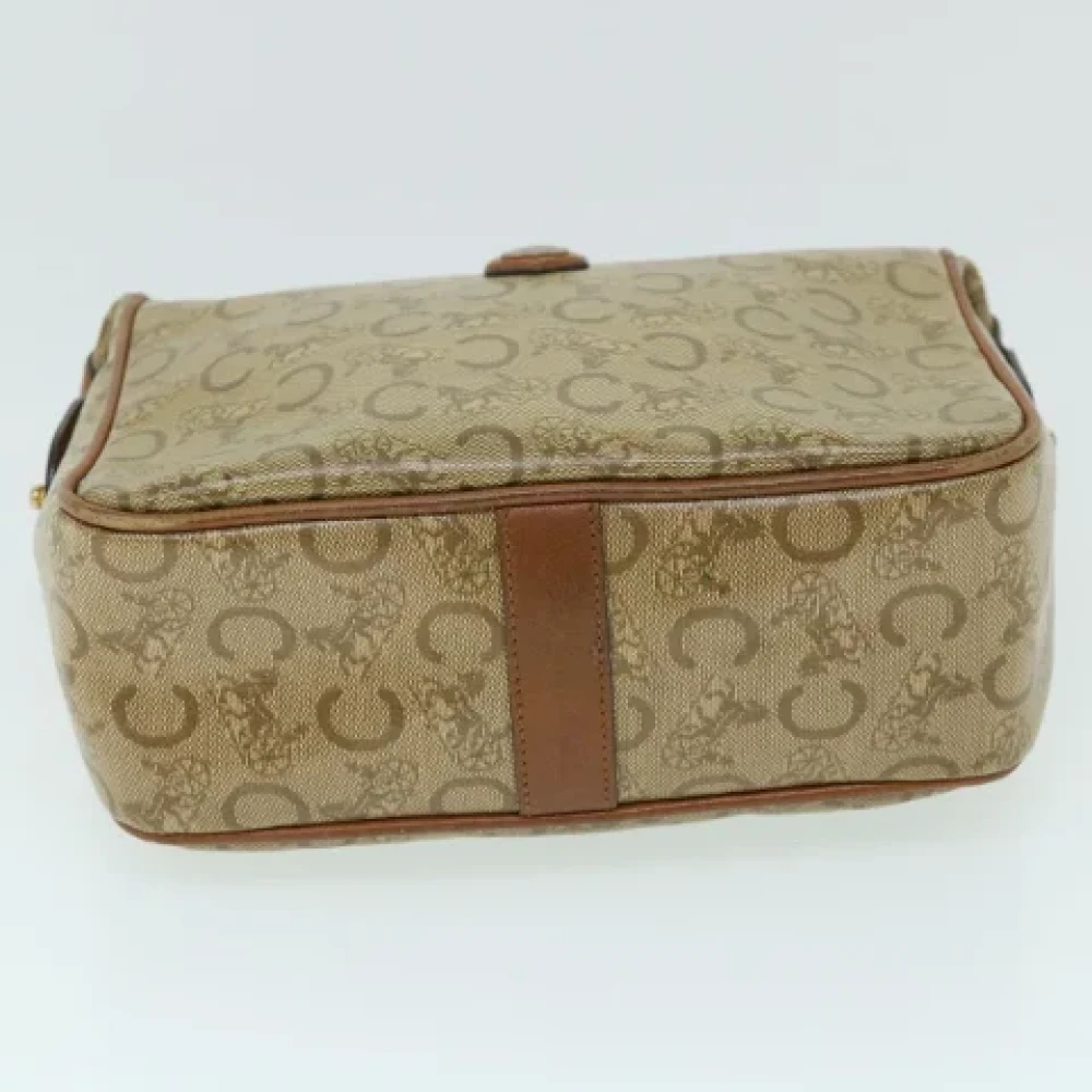 Dior Vintage Pre-owned Canvas clutches Beige Dames