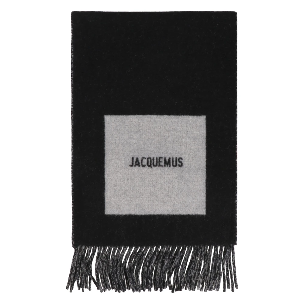 Jacquemus Donna Nero Sciarpe Nere Per Un Look Alla Moda - Immagine 5