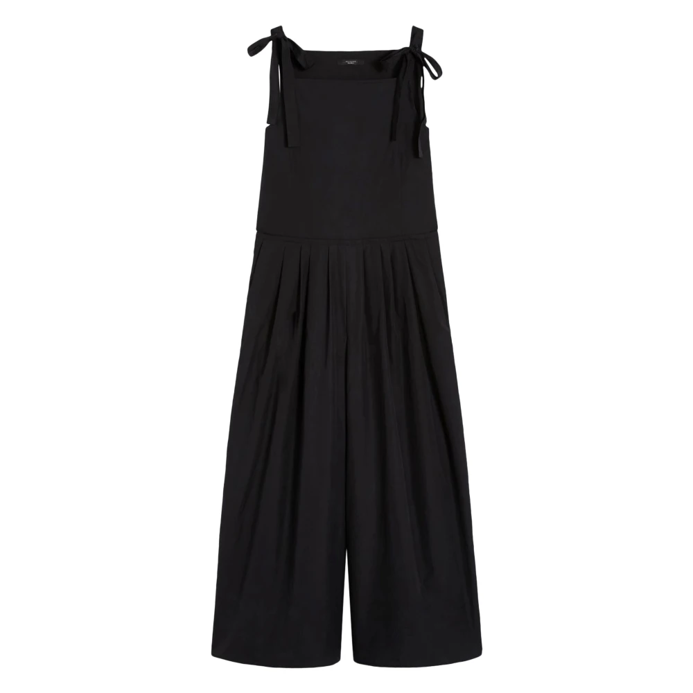 Max Mara Women's Black Weekend Dresses - Jumpsuits - Xs - Jumpsuits & Playsuits