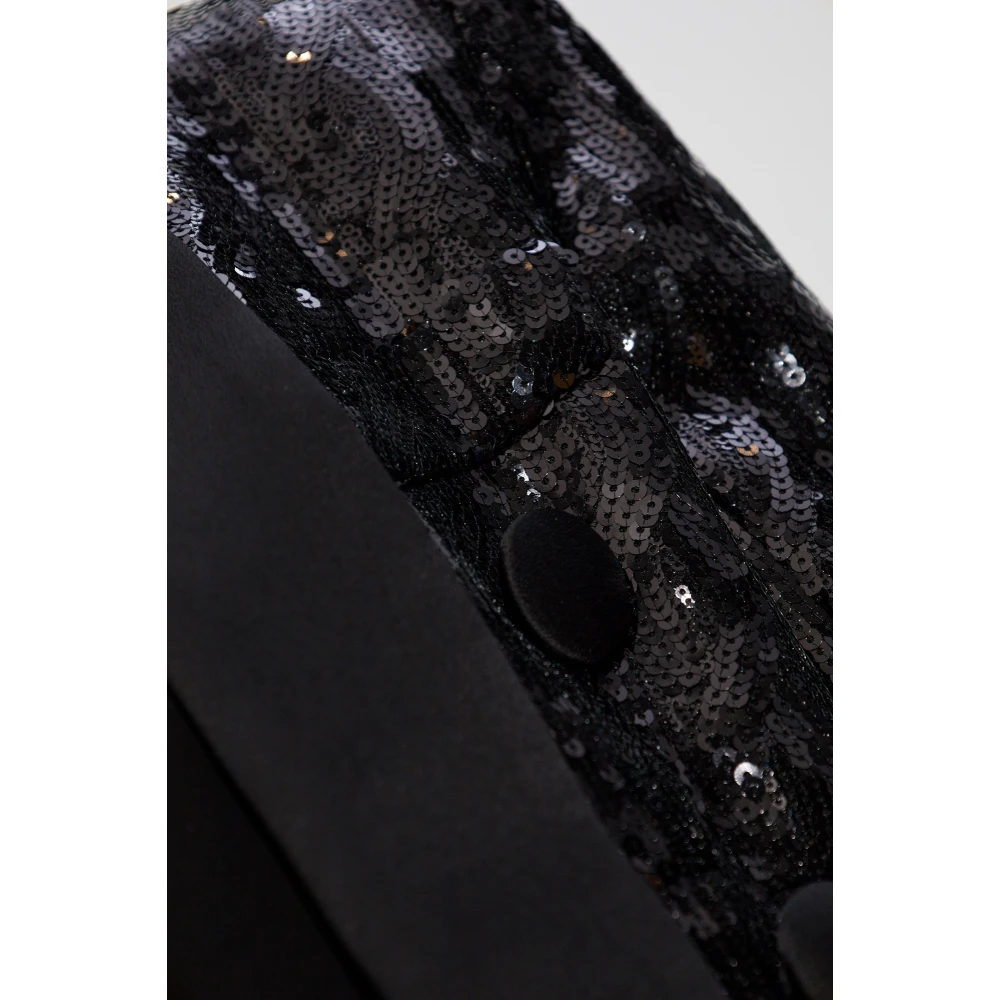 Balmain Paillettenblazer Black Dames