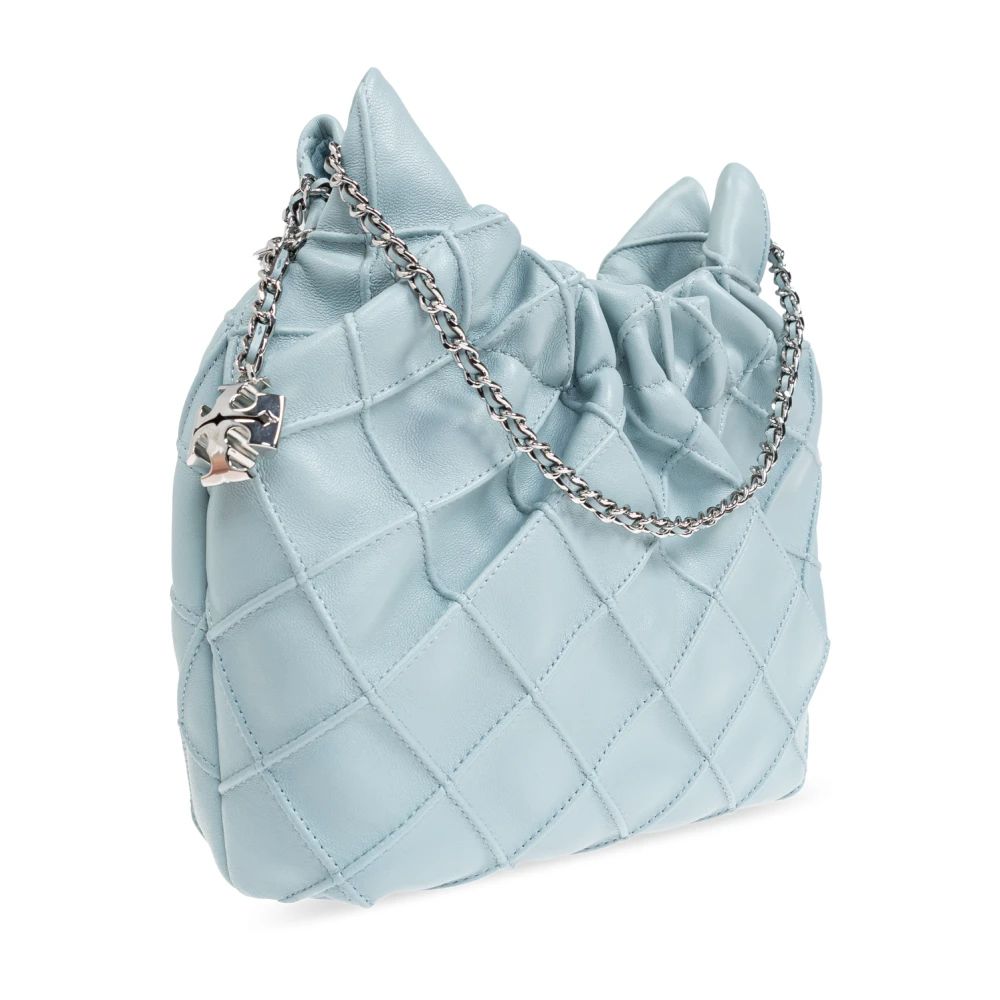 TORY BURCH Tas Fleming Mini Blue Dames