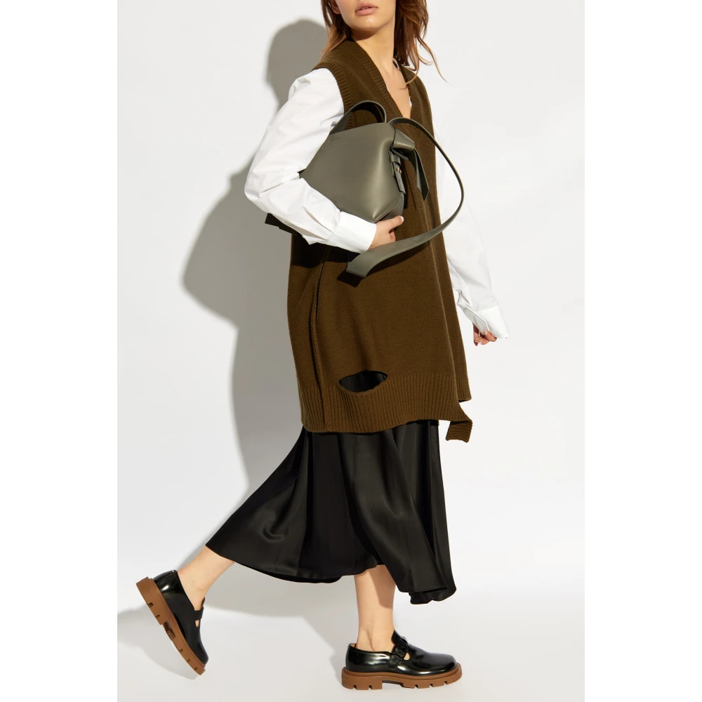 MM6 Maison Margiela Oversize Jurk Brown Dames