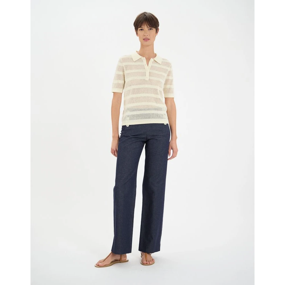 Ines De La Fressange Paris Simon linnen top Beige Dames