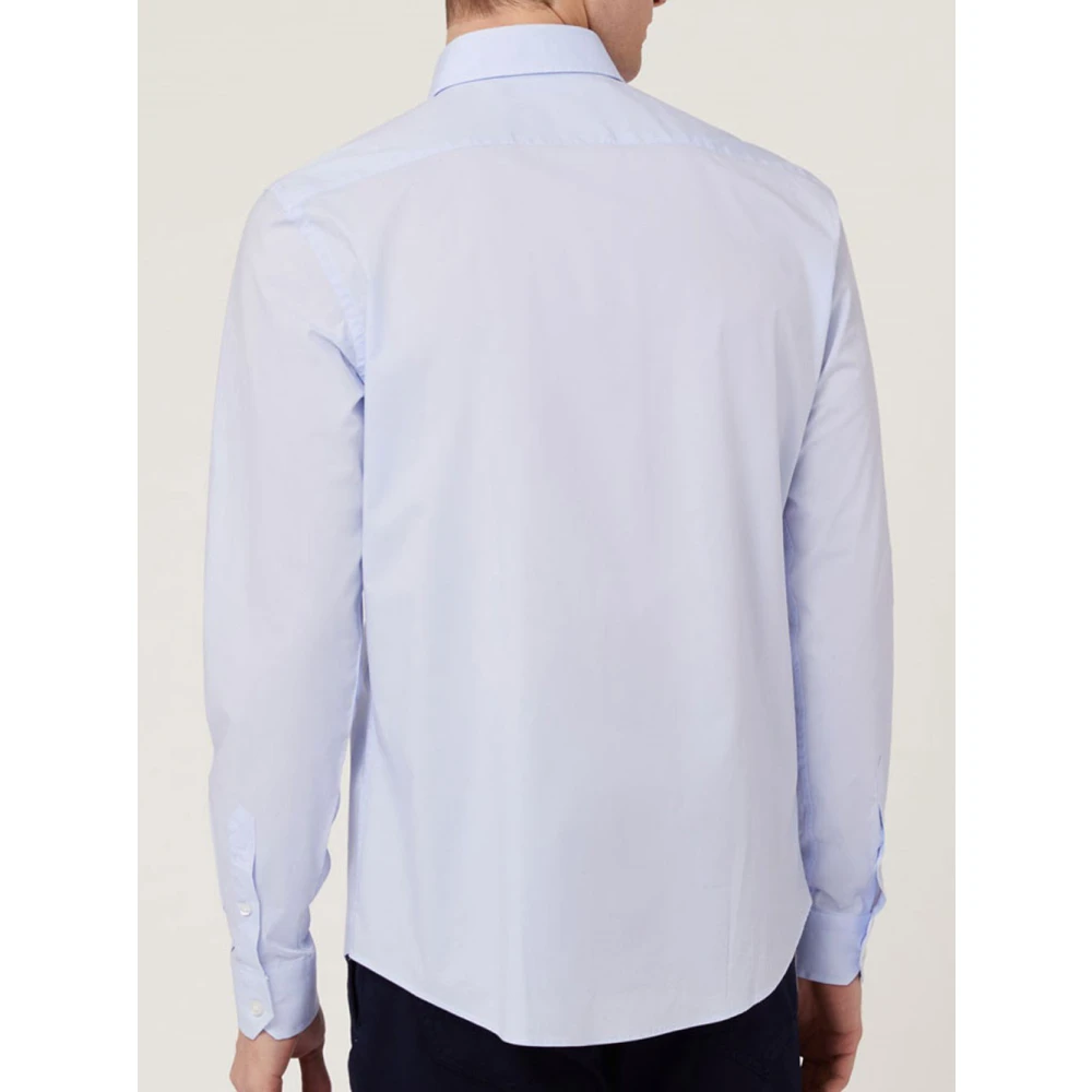 Harmont & Blaine Klassiek Blauw Katoenen Overhemd Blue Heren