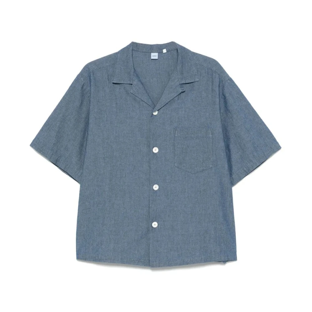 Shirts > Short Sleeve Shirts - - Aspesi - Modalova
