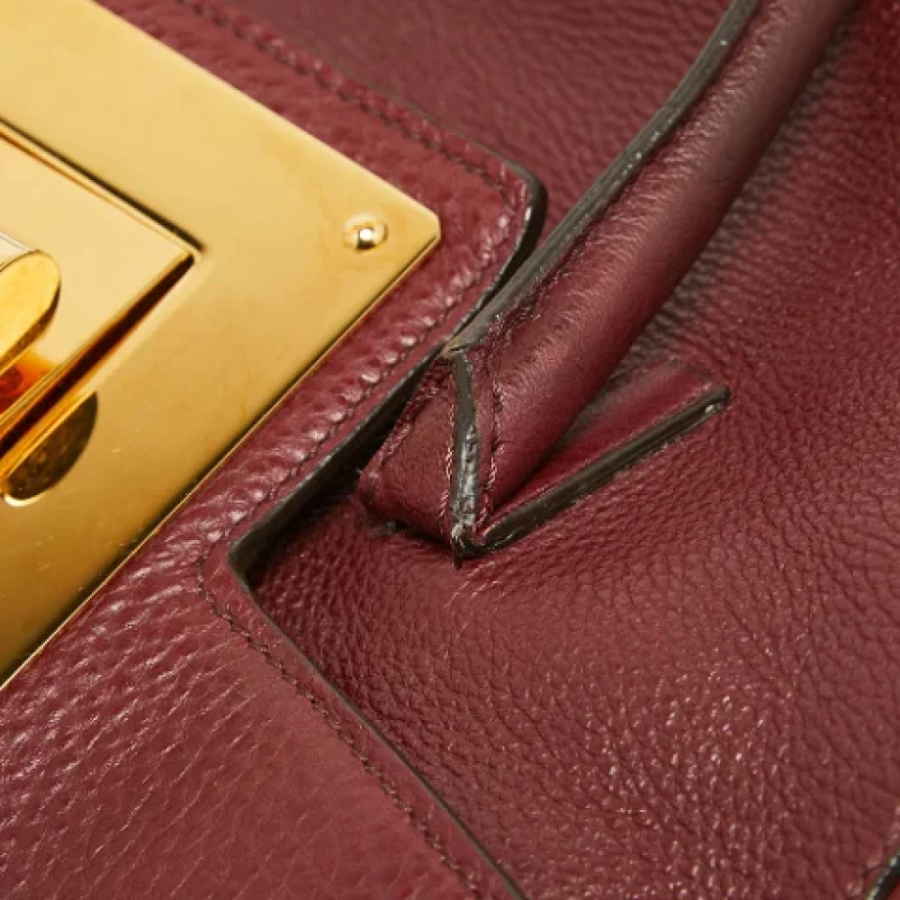 Tom Ford Pre-owned Leather totes Red Dames