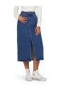 jupe-longue-en-coton-bleu