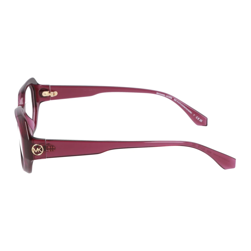 Michael Kors Moderne vierkante bril Red Dames