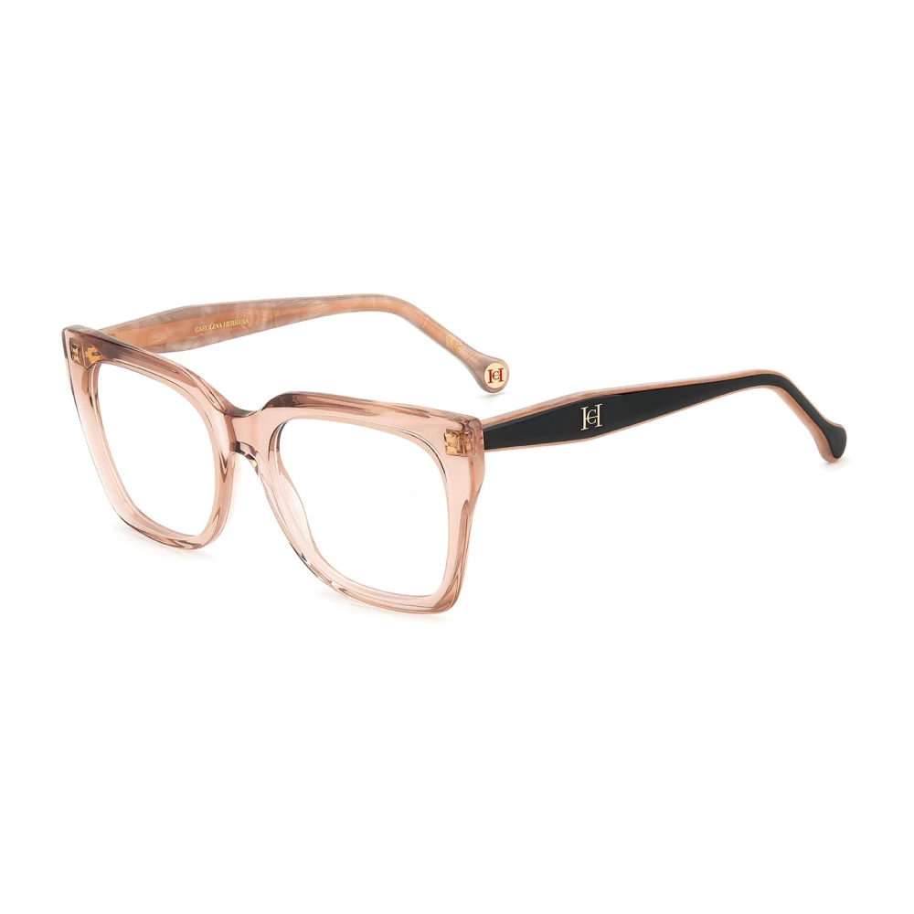 Carolina Herrera Women's Pink Glasses, 53 Mm, Optical Frame