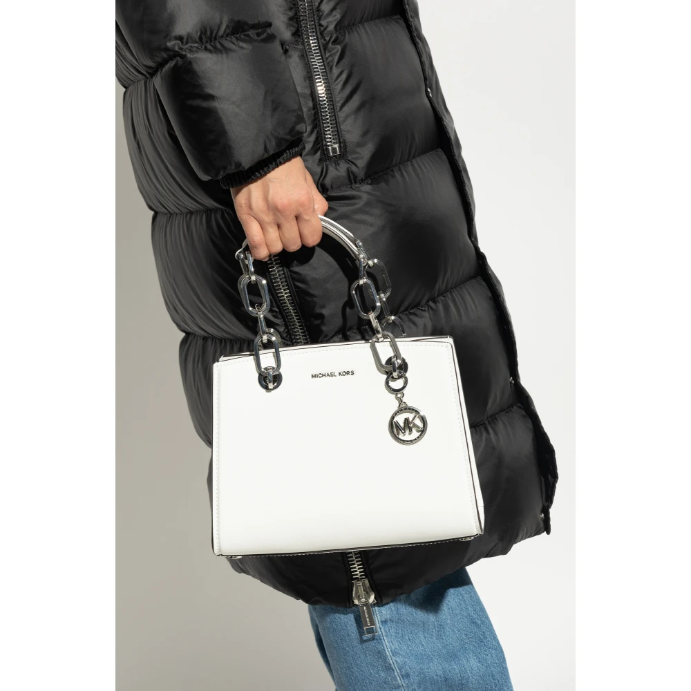 Michael Kors Handtas Cynthia White Dames