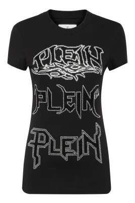T-shirt Rund Hals Pure Fit Crystal