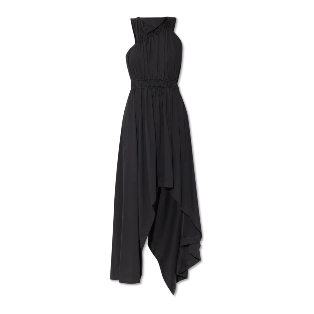 alexander mcqueen Asymmetrische jurk Black Dames