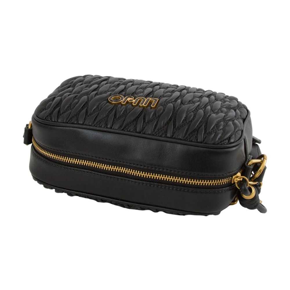 Liu Jo Zwarte Aktetas Elegante Stijl Black Dames