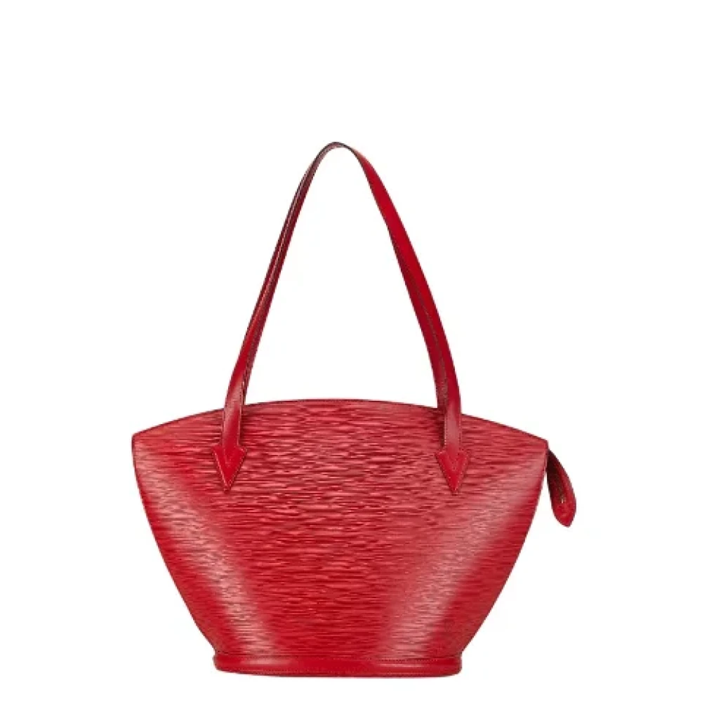 Louis Vuitton Vintage Pre-owned Leather louis-vuitton-bags Red Dames