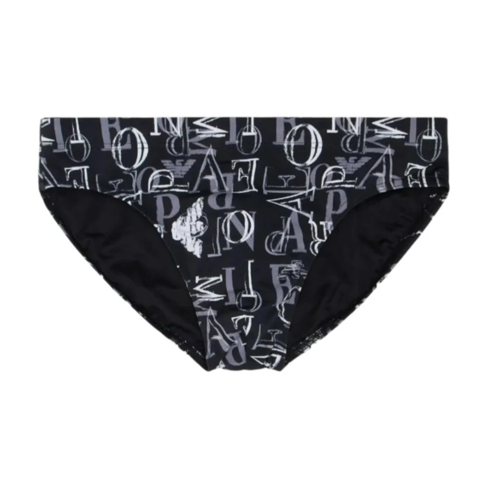 Emporio Armani Uomo Nero - Costume Da Bagno 2117213R41000020 - Swimwear - S