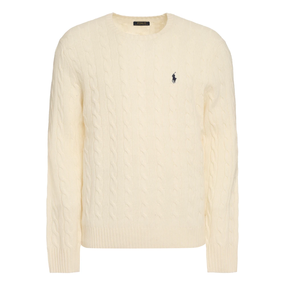 Polo Ralph Lauren Round-Neck Knitwear - Male - Round-Neck Knitwear - White - M - Knitwear - Image 12
