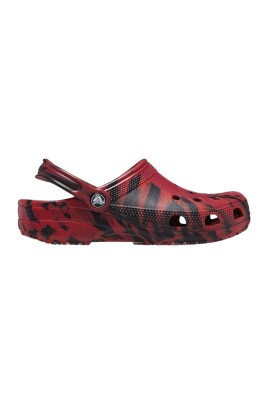 marmer-effect-klomp-in-rood