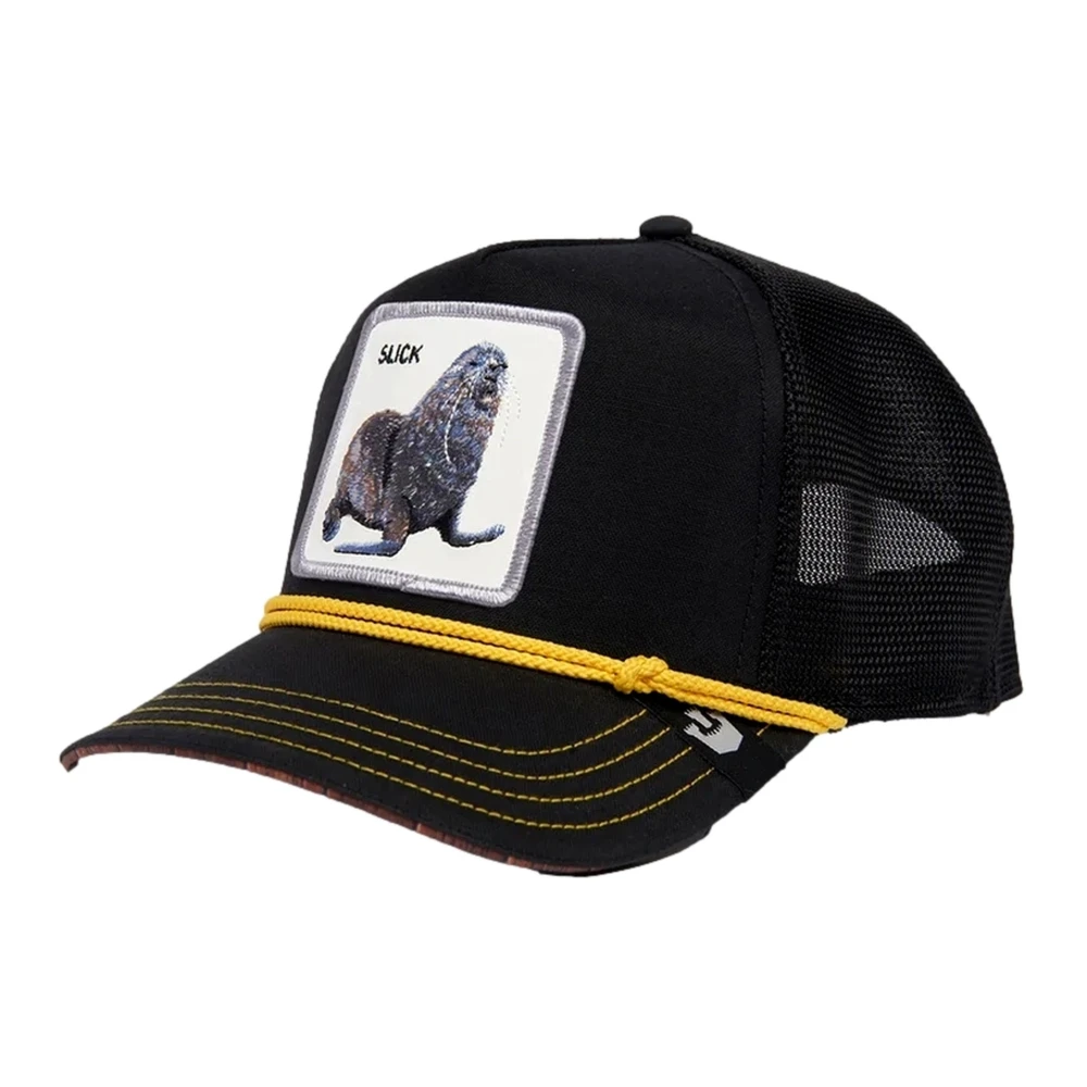 Goorin Bros Zwarte Seal of Approval Trucker Cap Black Heren