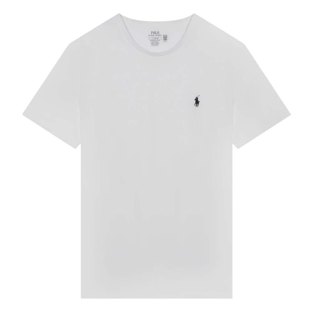 Polo Ralph Lauren Korte mouw ronde hals T-shirt White Heren