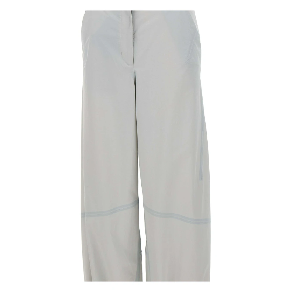 Herno Functionele Garderobe Grijze Broek Gray Dames