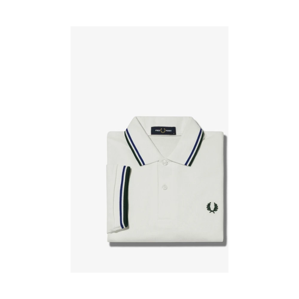 Fred Perry Polo Shirts White Heren