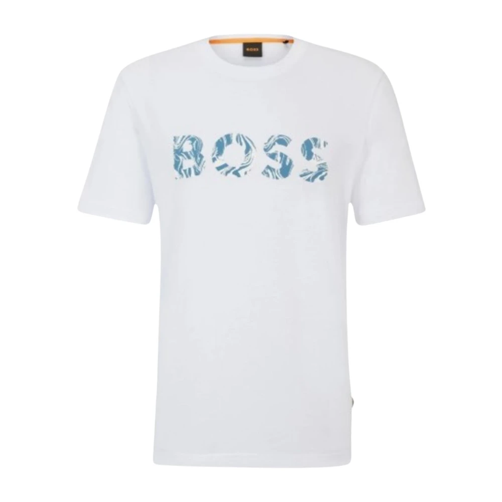 Hugo Boss Heren Ocean T-shirt White Heren