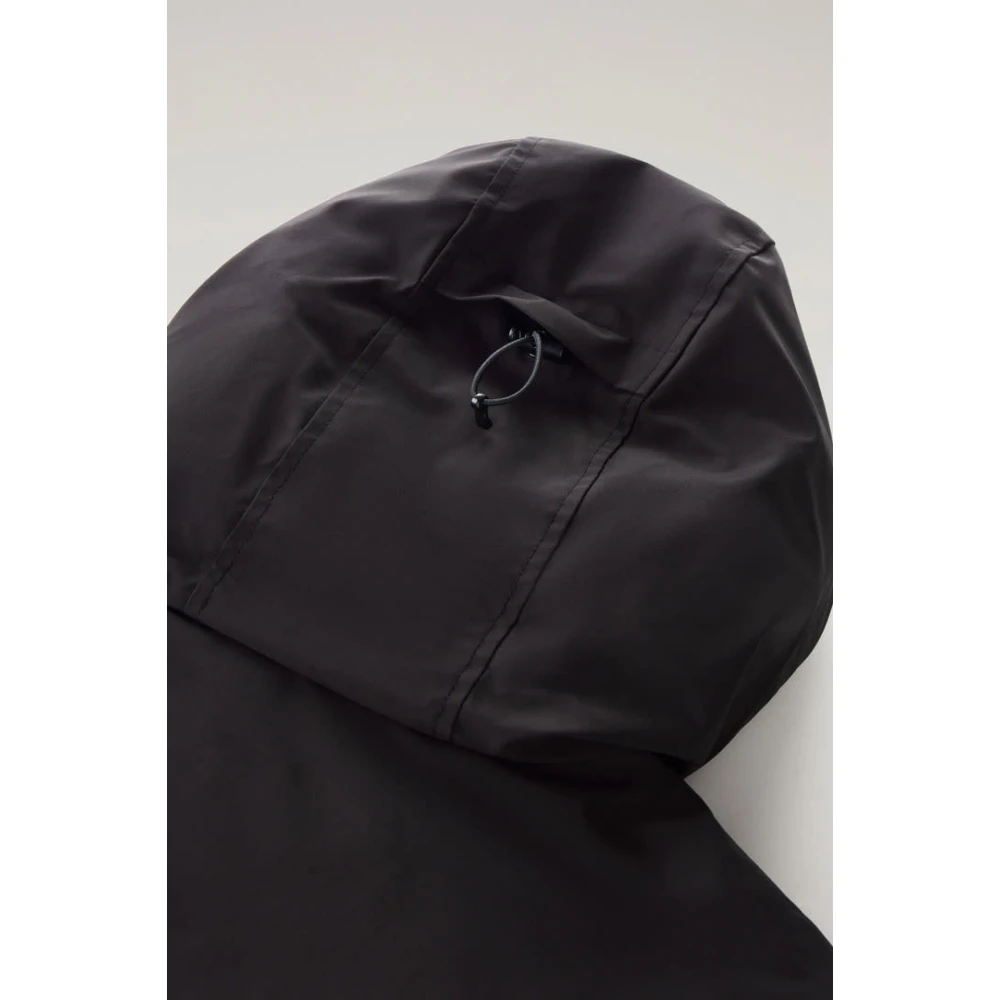 Woolrich Arctic Stretch donsparka in zwart Black Heren