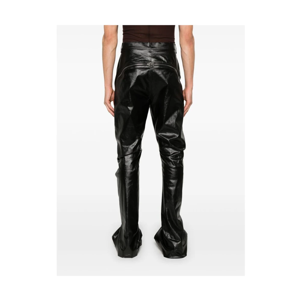 Rick Owens Wijde broek Black Heren
