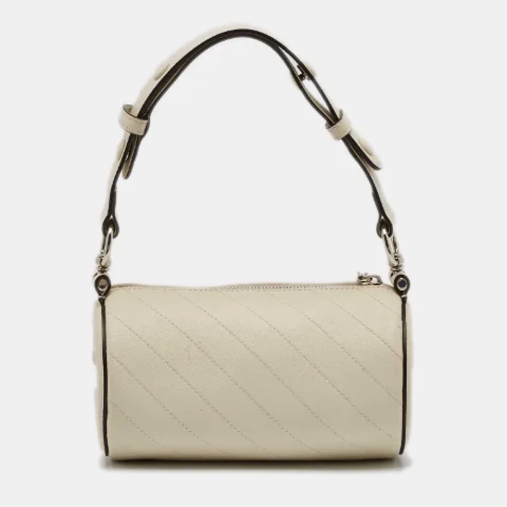 Gucci Vintage Pre-owned Leather pouches White Dames
