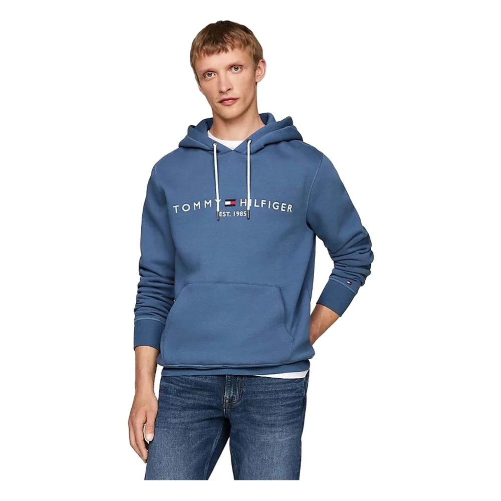 Tommy Hilfiger Hoodie Blue Heren